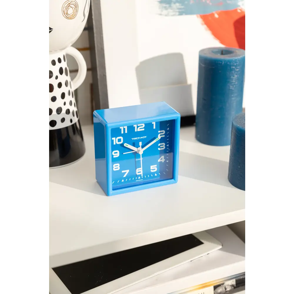 Будильник Troykatime цвет синий STLM-2114584 - Вид №5