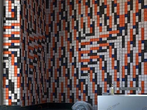 Wall&decò Узорчатые обои для ванной Wet system 17 sun-id-1391154