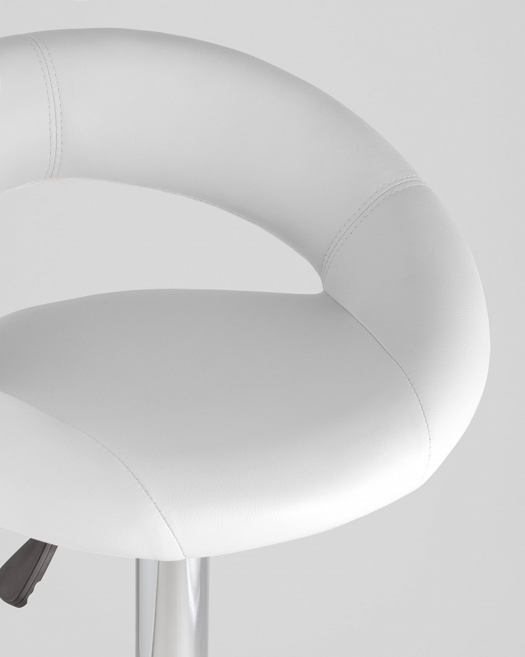 Стул барный со спинкой белый из экокожи "Купер" STOOL GROUP  00-3945956 Белый  - Вид №8