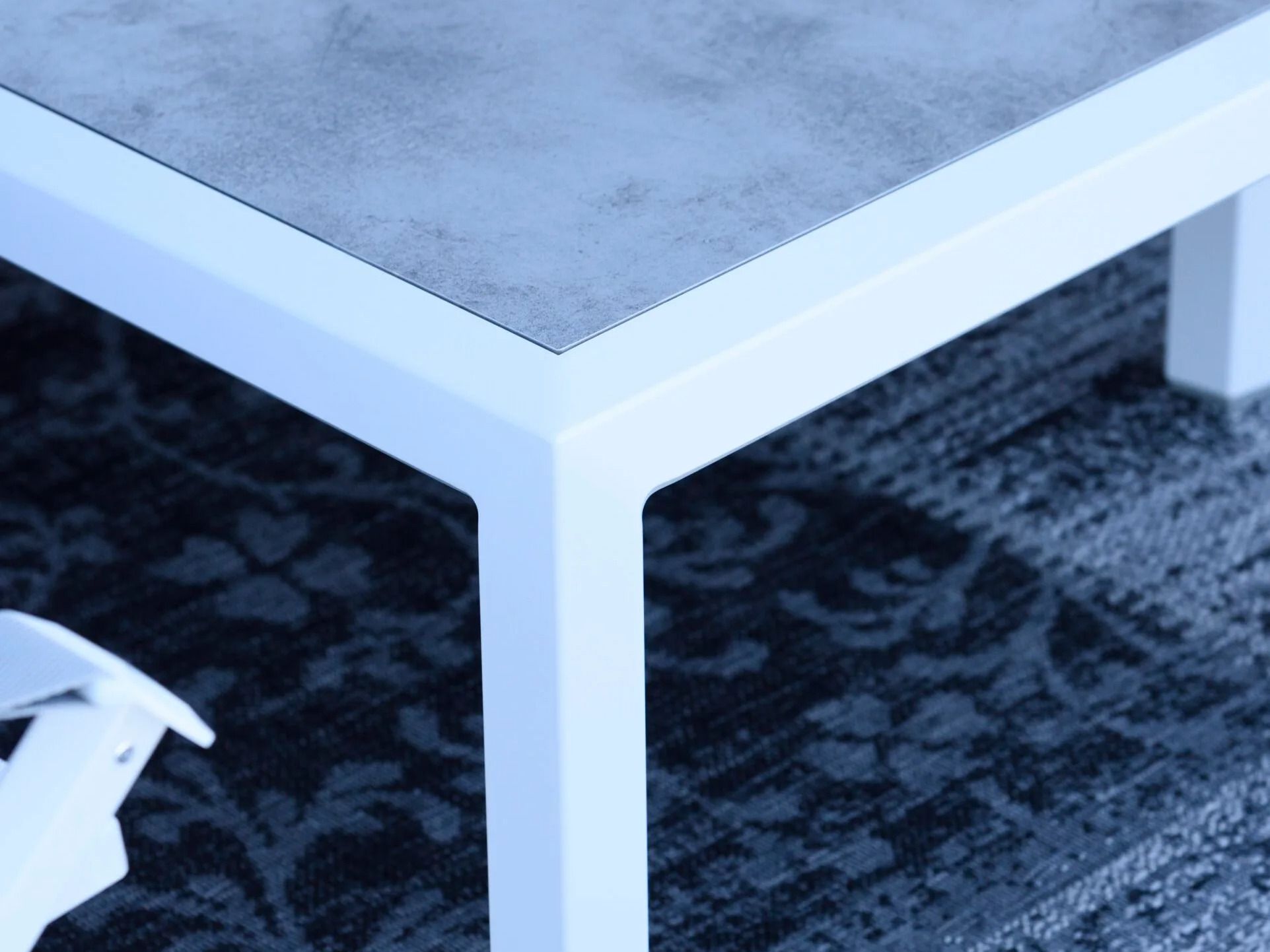 Алюминиевый прямоугольный низкий журнальный столик 10Deka Victus ARCH-00051998 - Вид №2