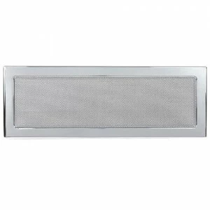 Вентиляционная решетка Kratki 17х49 (никель)