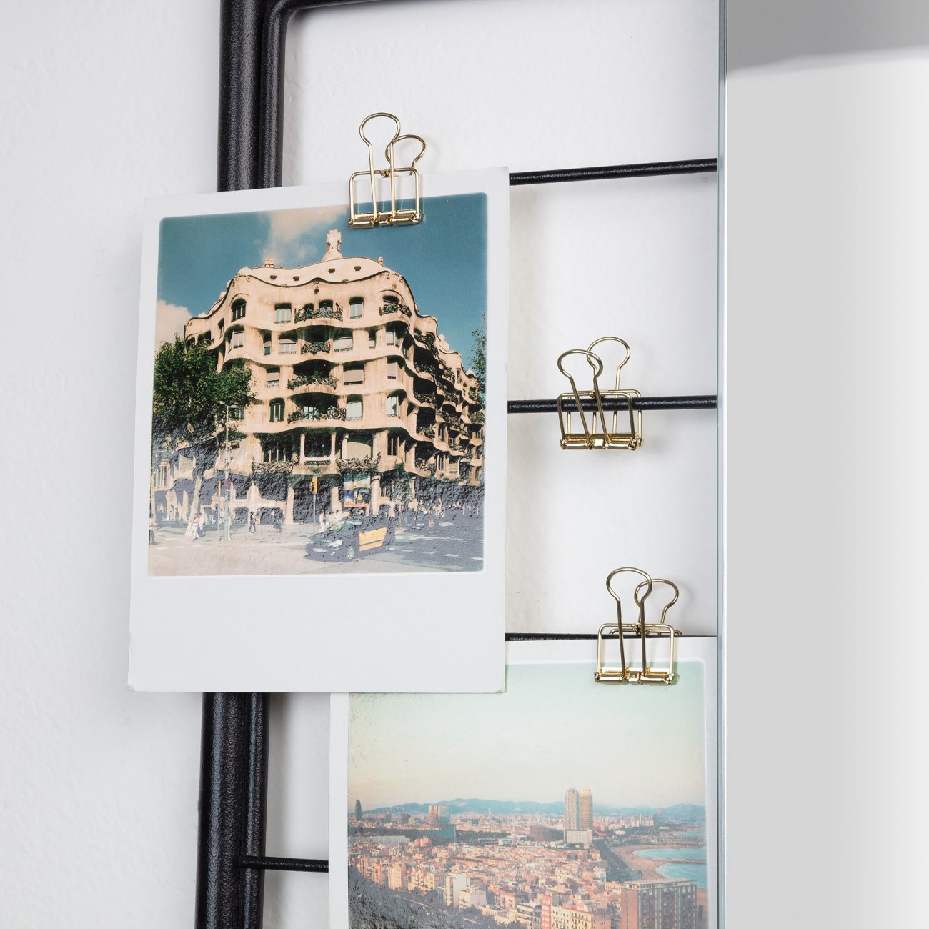 Зеркало-вешалка прямоугольное черное Stonak от La Forma LA FORMA ДИЗАЙНЕРСКИЕ 289171 Черный  - Вид №2