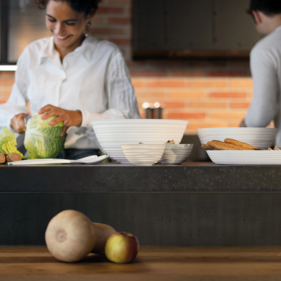 175018158 Миска tierra 18 см бежево-розовая Guzzini  - Вид №1