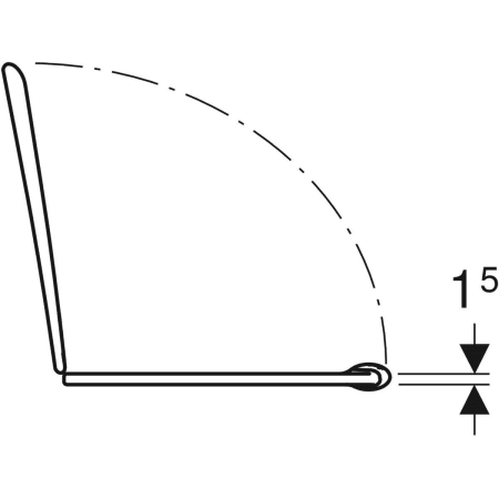 573363000 Сиденье для унитаза детское Geberit Bambini, с опорой, дизайн в виде черепахи Geberit  - Вид №4