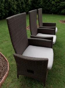 Раскладной стул коричневый Lavras BESTA FIESTA MONACO 044711 Бежевый;коричневый