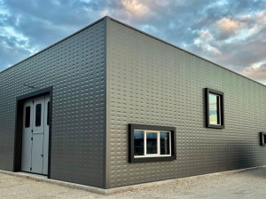 Изолированная металлическая панель для фасада