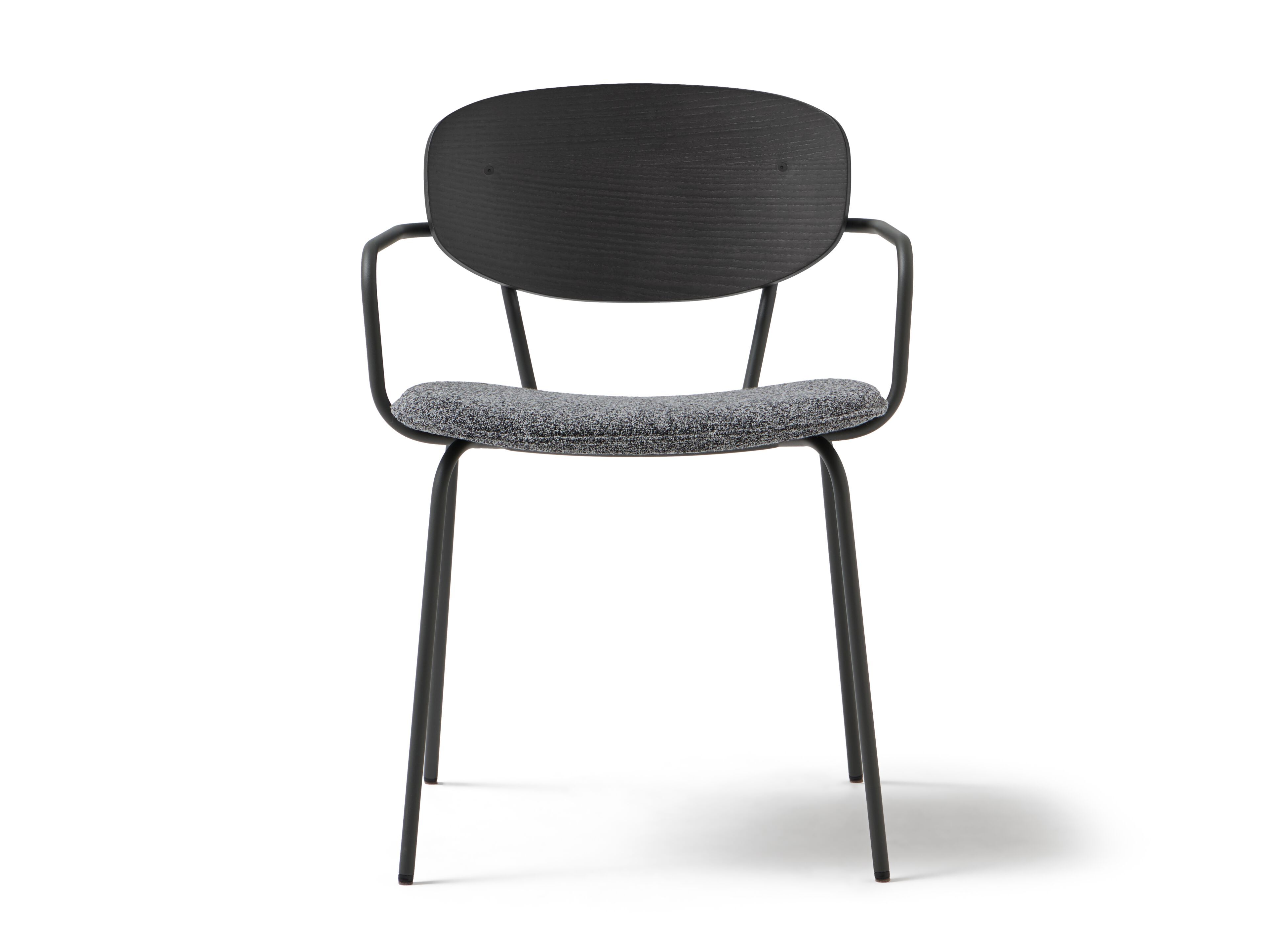 Деревянный стул с подлокотниками MOBLIBERICA Silueta ARCH-00134062 - Вид №1