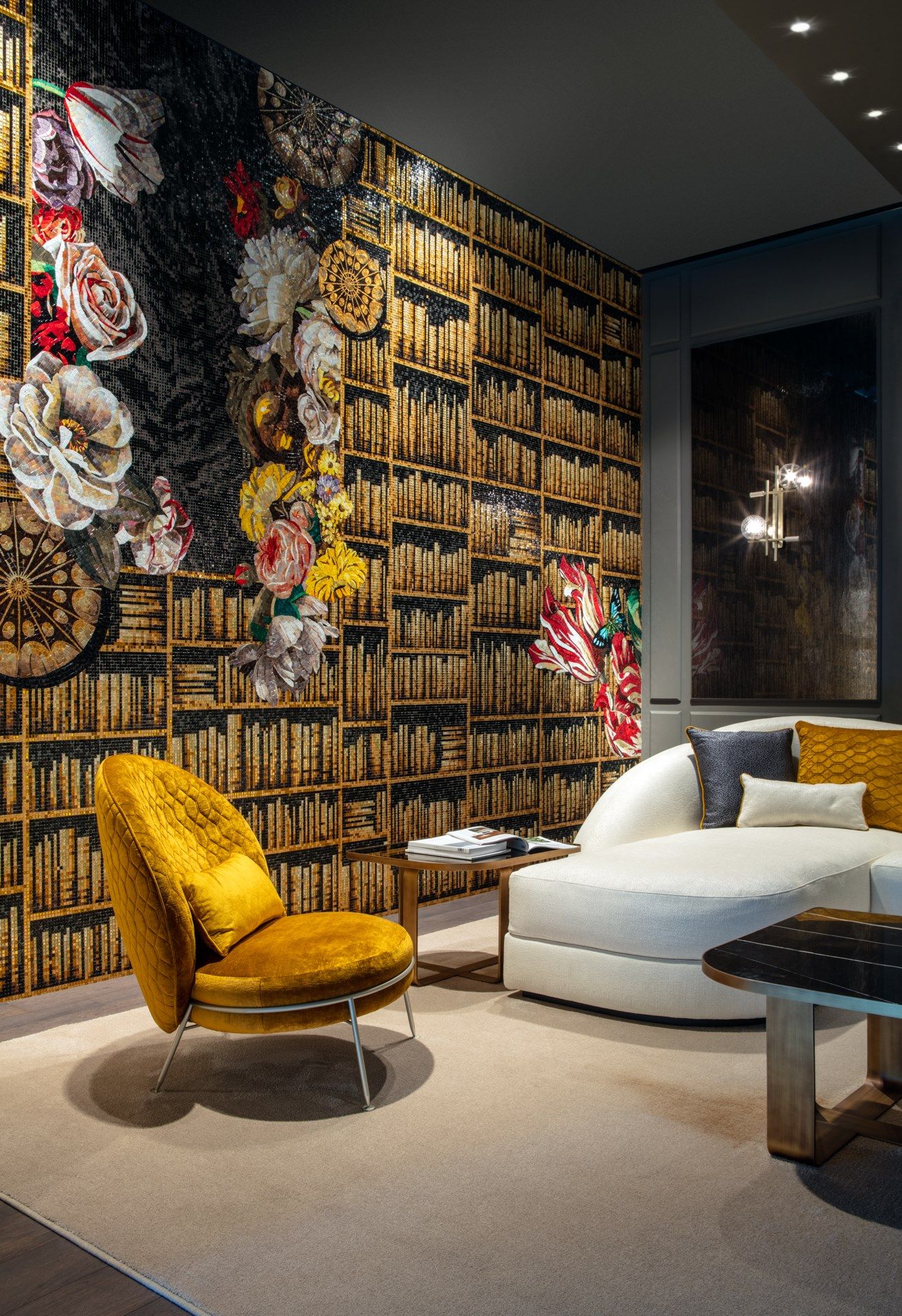 Мраморный прямоугольный журнальный столик Sicis Висконти ARCH-00115019 - Вид №3