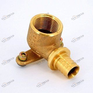 REHAU Водорозетка надвижная 20-Rp 3/4" RX корот. (бронза) 366101