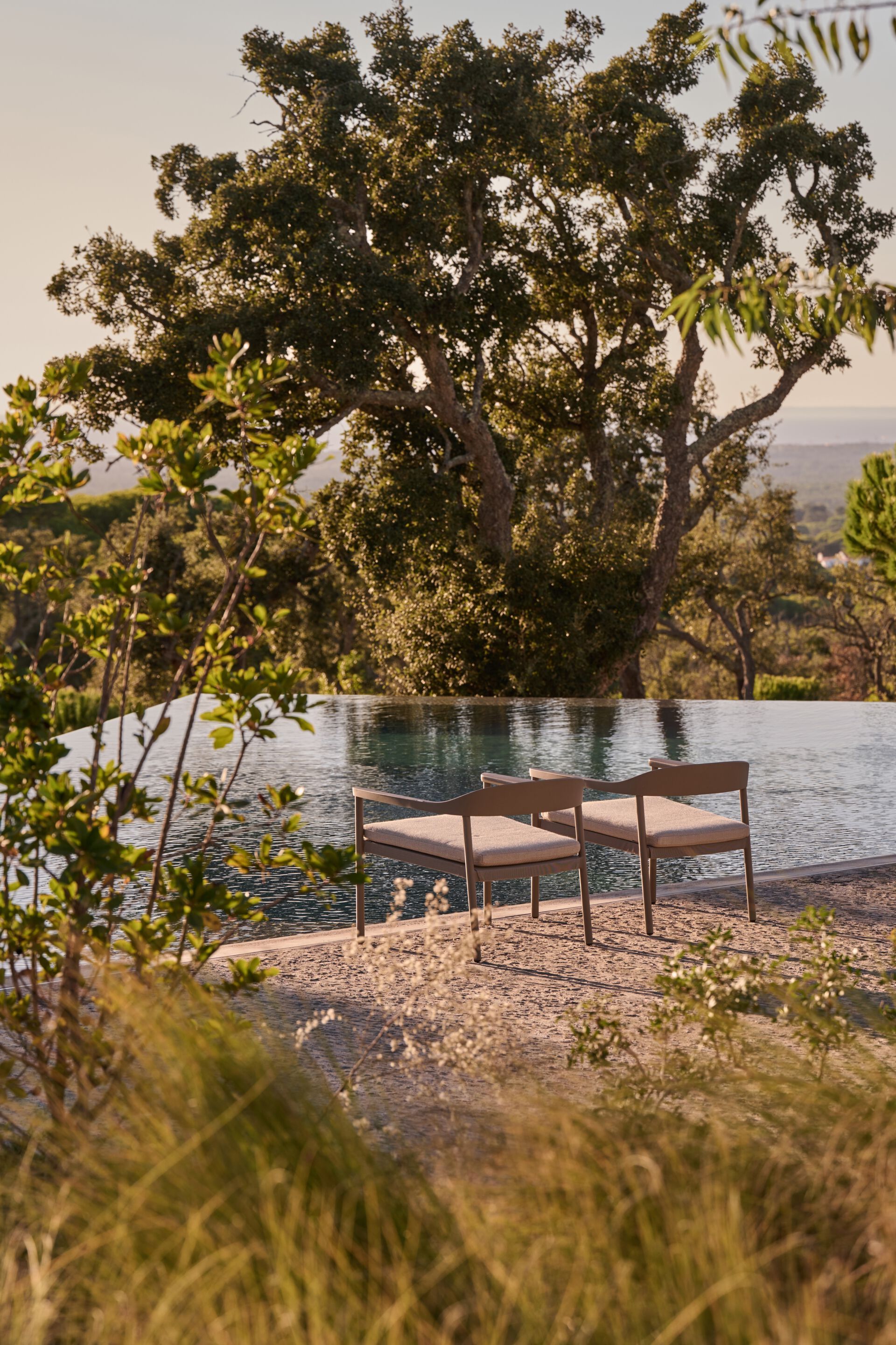 Алюминиевое кресло с подлокотниками TRIBÙ Illum ARCH-00042974 - Вид №5