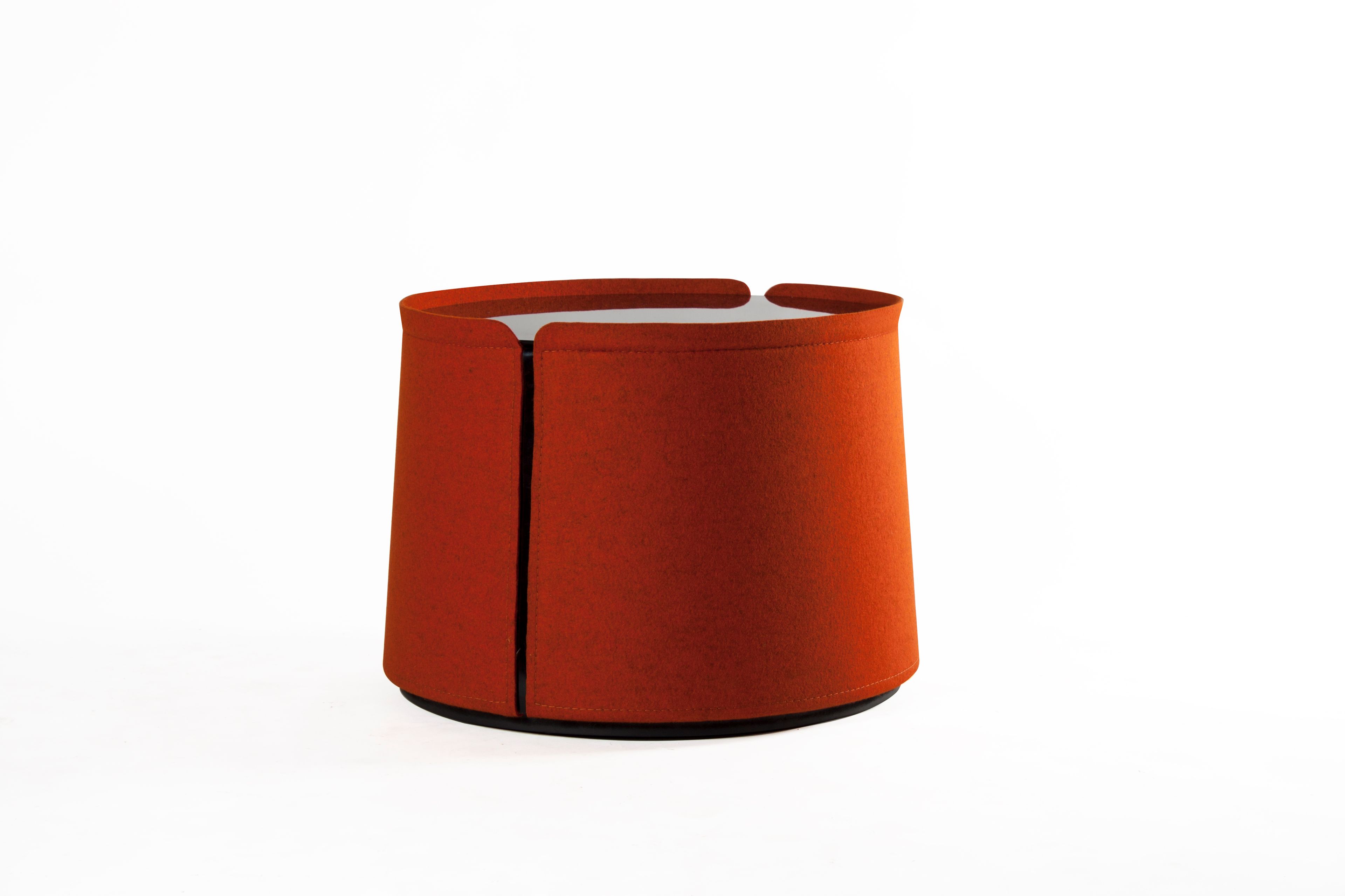 Круглый стеклянный журнальный столик ROCHE BOBOIS Les Contemporains ARCH-00031602