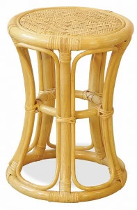 Табурет 46х35 см мед Calamus Rotan VINOTTI  00-3885360 Желтый