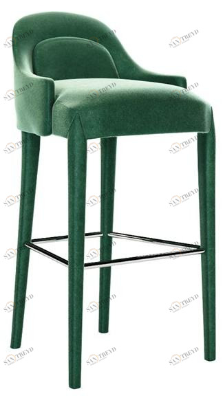 Jetclass Барный стул из мягкой ткани с подставкой для ног Dixie Jdi309, jdi309a 
