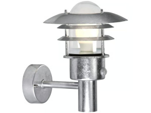 Металлический настенный светильник