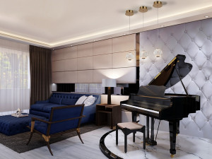 108963 Подвесной светильник LED 1L Ø12 золото Schuller Austral