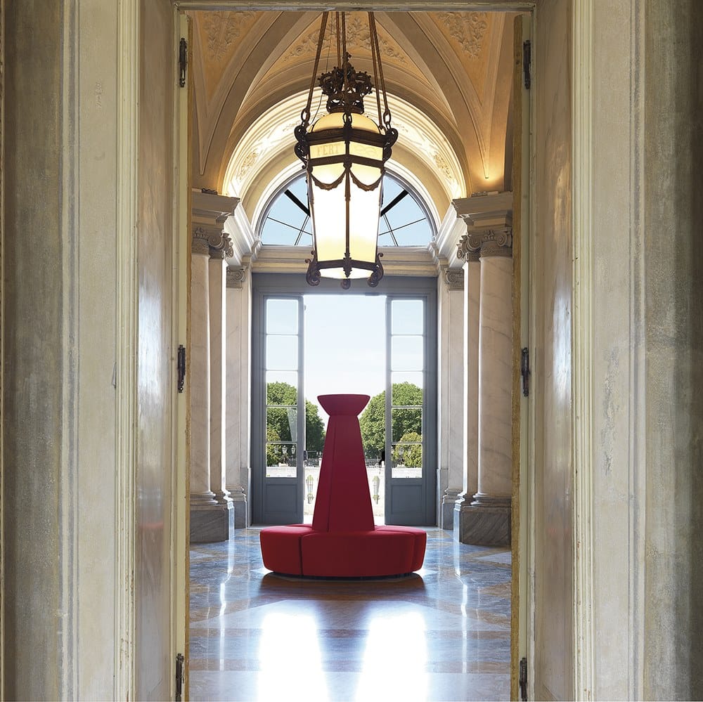 Тканевый диван с высокой спинкой Caimi Brevetti SNOWKING ARCH-00104220 - Вид №8