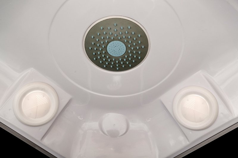 BМ4510 N LED с гм. BLACK Душевая кабина DETO Серия ВМ L 801 стандартная BLACK - Вид №8