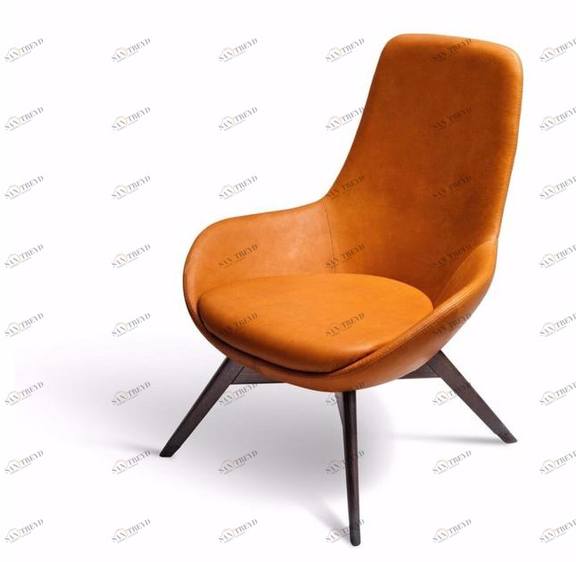 Ditre Italia Кожаное кресло с высокой спинкой sun-id-1496820