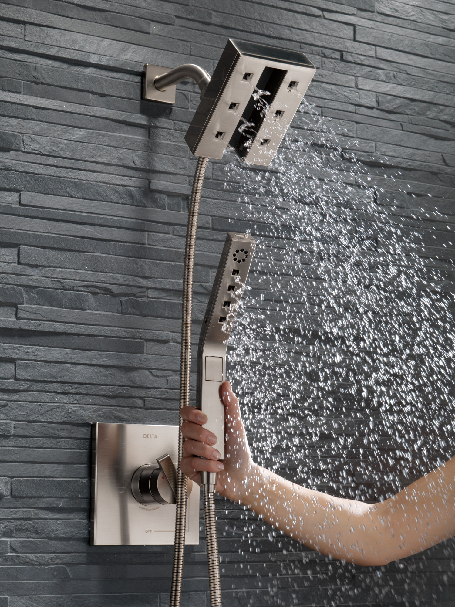 T17067-SS Облицовка только для клапана Monitor® серии 17 Delta Faucet Ara Нержавеющая сталь - Вид №1