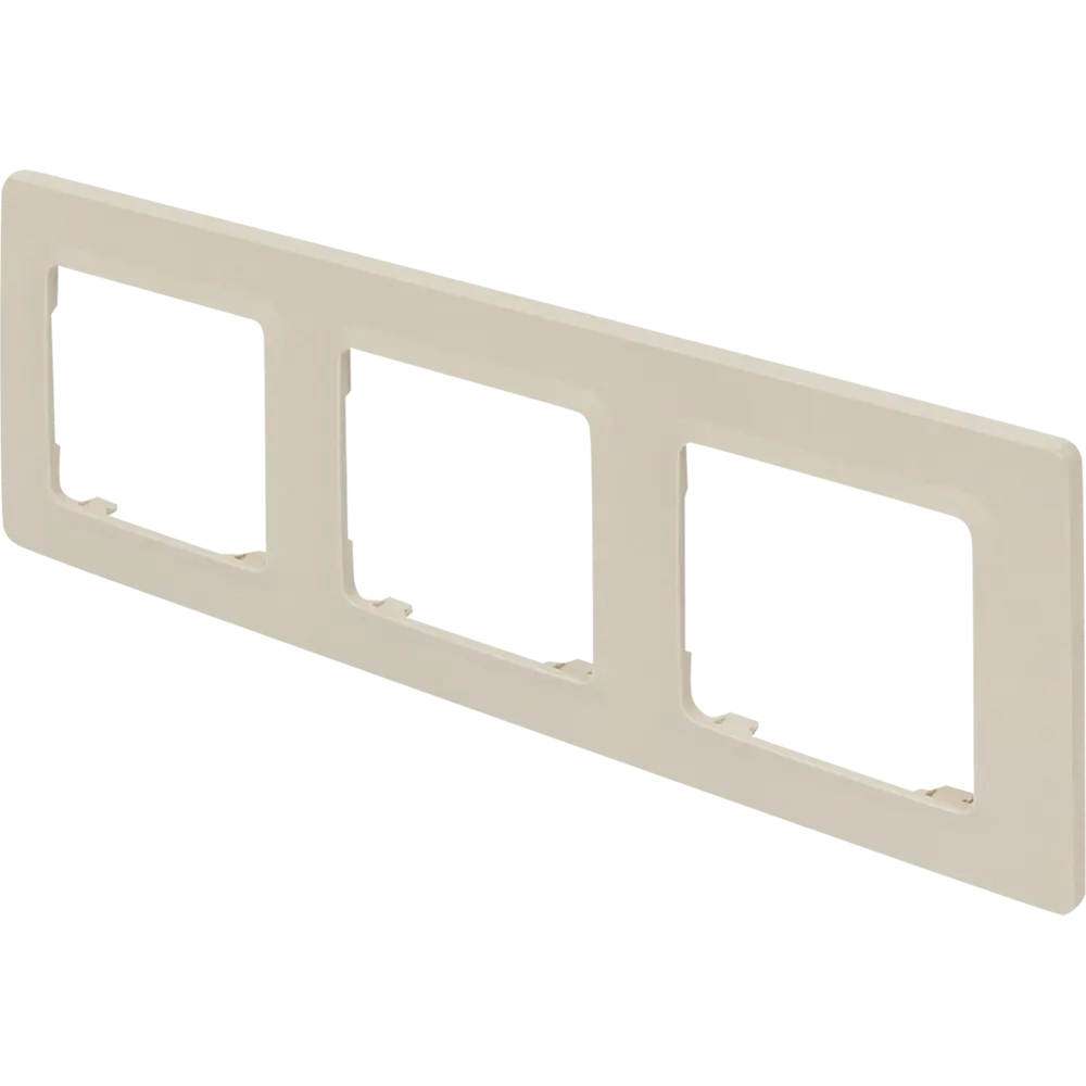 LEXMAN LILIAN - Декоративная рамка Modern 3 поста в цвете слоновая кости 86761670 STLM-0071382 - Вид №1