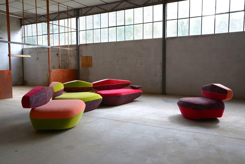 Adrenalina Модульный угловой диван из ткани Big sofa sun-id-1387424 - Вид №4