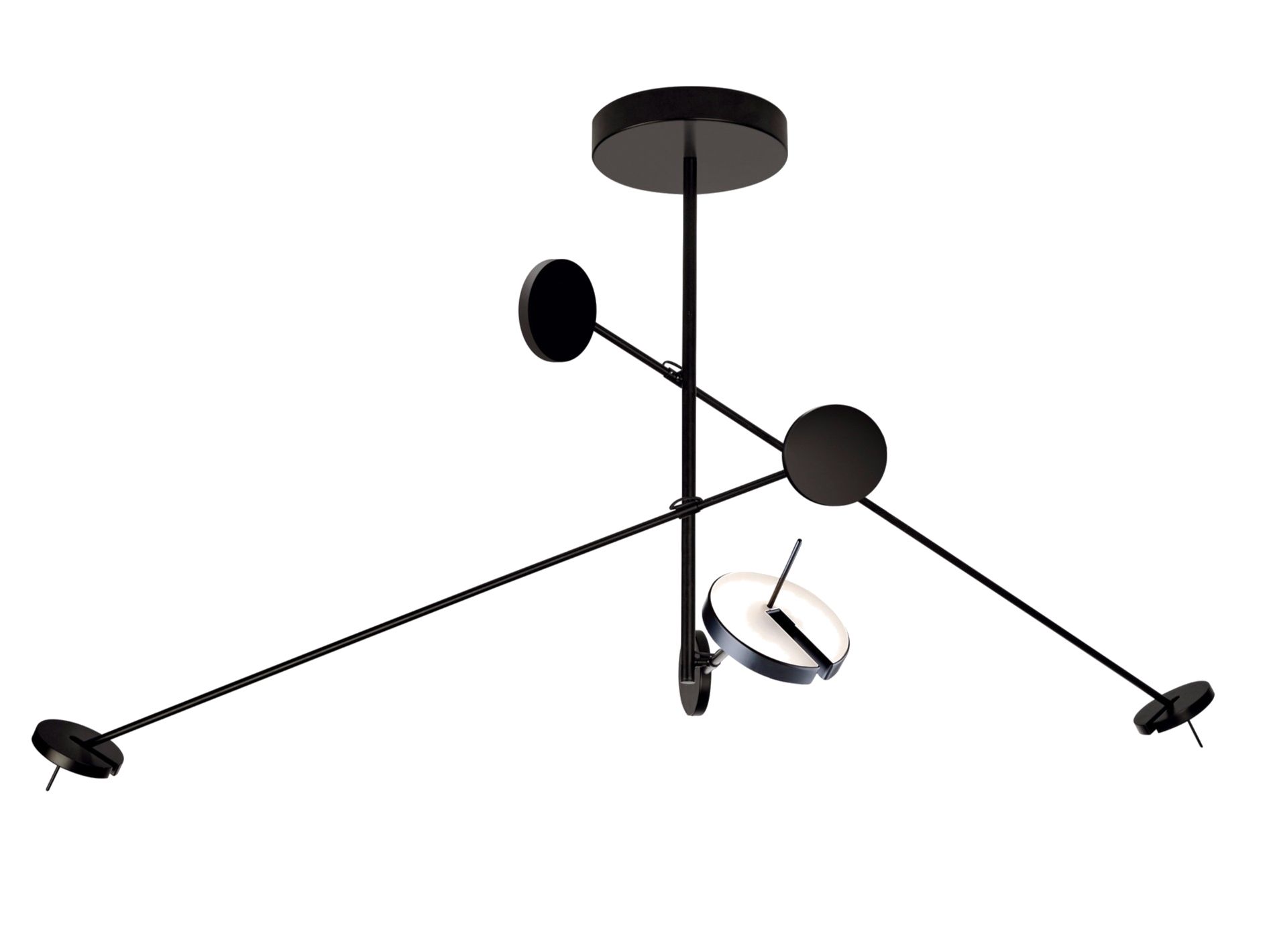 Стальной светодиодный потолочный светильник LedsC4 Invisible ARCH-00034758 - Вид №1