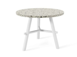 Круглый журнальный столик с столешницей из RFS