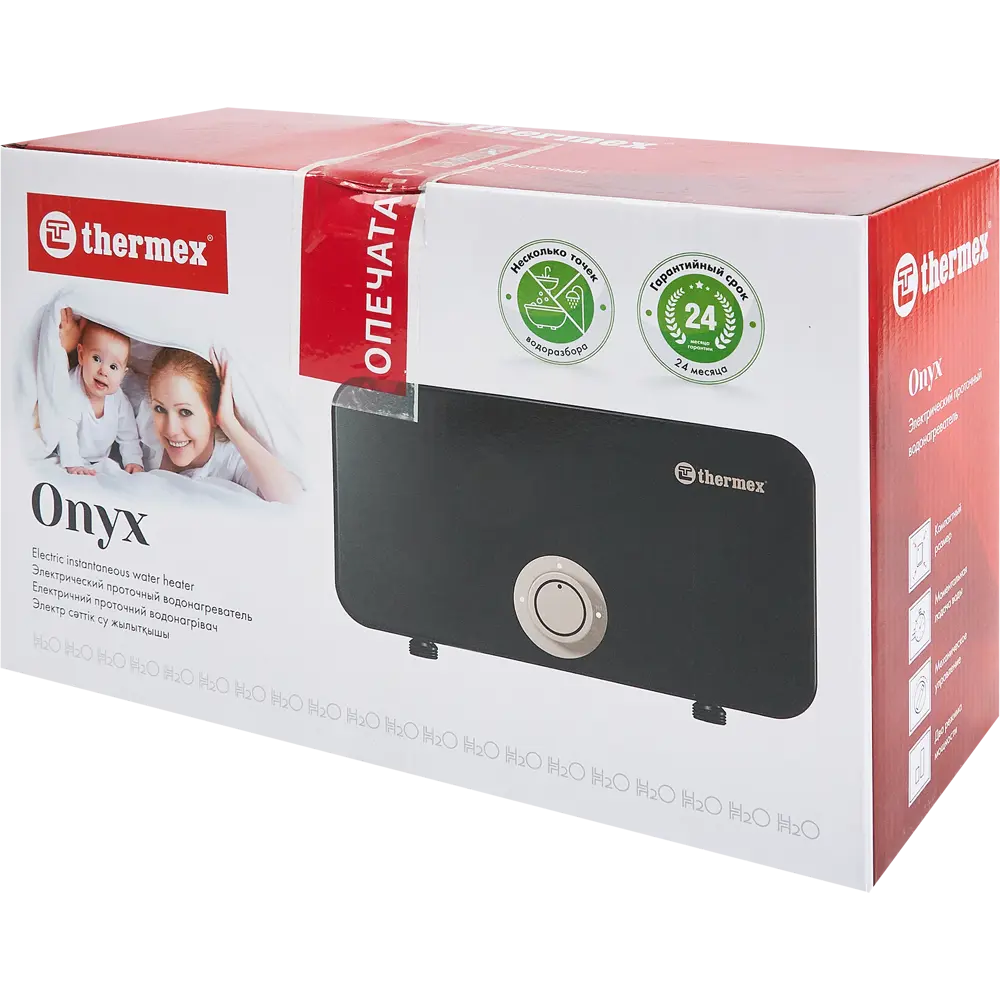 Проточный водонагреватель Thermex Onyx 8000 для ванной и кухни 84684303 STLM-0053635 - Вид №8