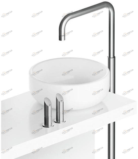 MGS Смеситель для умывальника из нержавеющей стали Contemporary sun-id-1390781