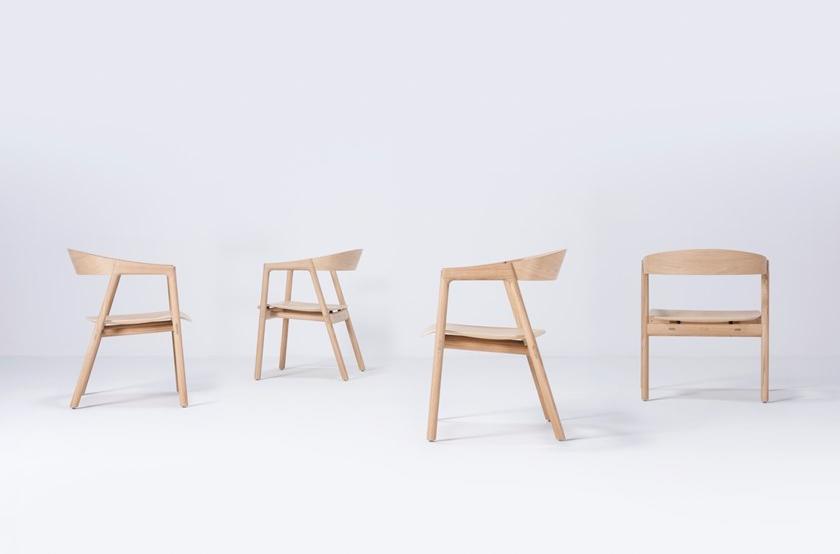 Gazzda Кресло из дуба с подлокотниками Muna sun-id-1422819 - Вид №4