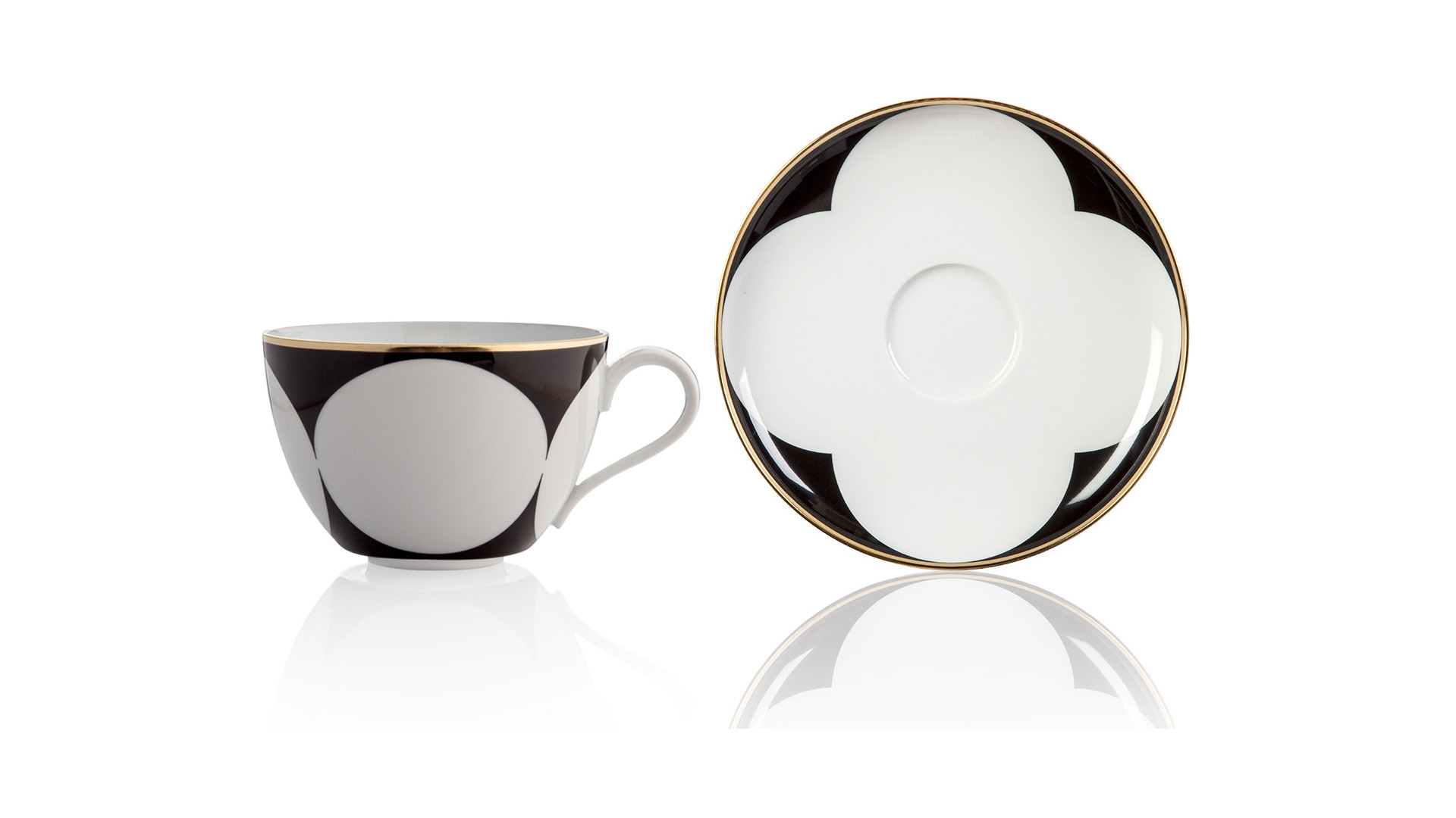 10654314 Sieger by Furstenberg Сервиз чайный Sieger by Furstenberg  "Мой фарфор! Золотой дворец"  на 4 персоны 11 предметов Фарфор  - Вид №1