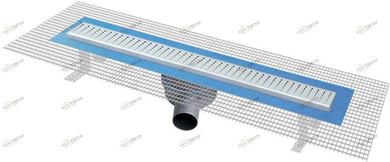 First Corporation Сифонный канал с решеткой First plast Prbh606in