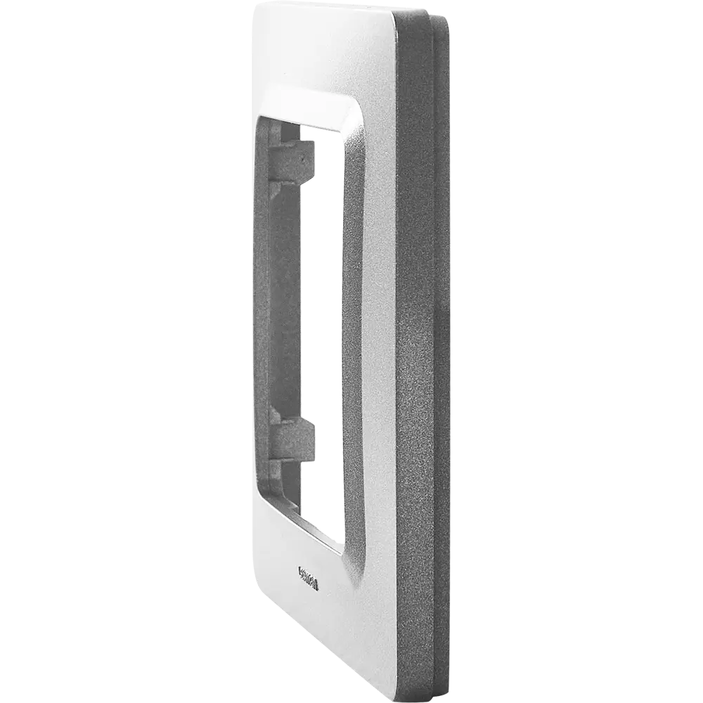 LEXMAN LILIAN - Универсальная декоративная рамка для розеток, 1 пост, алюминий 86761631 STLM-0071364 - Вид №2