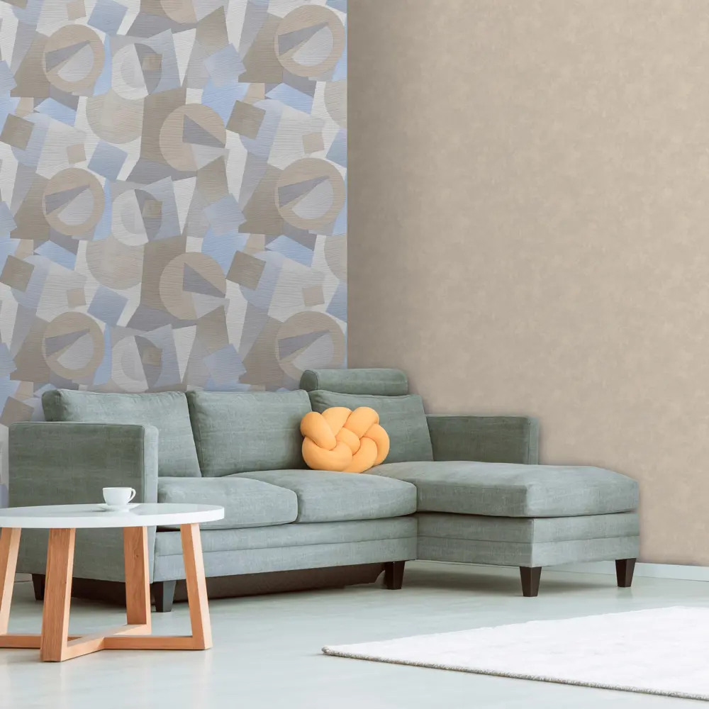 Обои флизелиновые Deco-Deco Forma синие 1.06 м DD6011-03 Santreyd STLM-2154342 - Вид №3