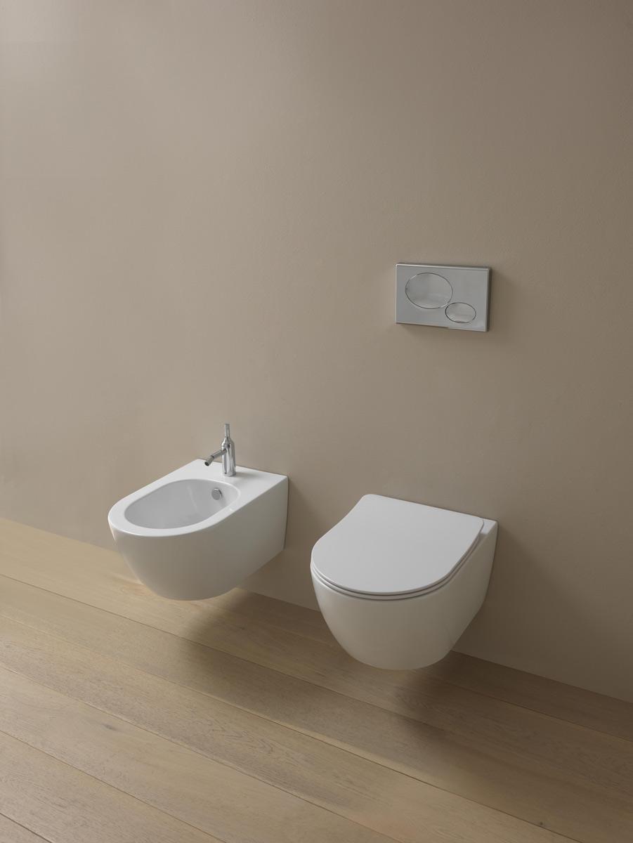 LKBISO23 Подвесное биде настенное GSG CERAMIC Like - Вид №5