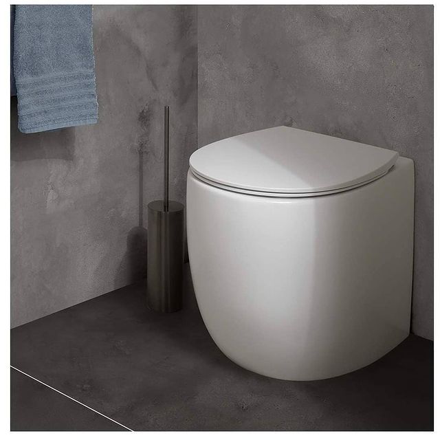 S557T0R0V7.141 Приставной унитаз напольный Голубой A. e T. Italia Dot Италия AeT ITALIA DOT 2.0 - Вид №2