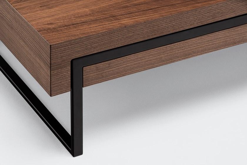 Milla & Milli Нижний стол на санях из массива дерева с отсеком для контейнера Offset sun-id-1510283 - Вид №9