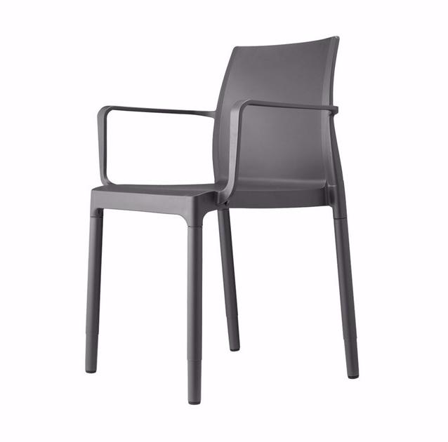 SCAB DESIGN Штабелируемый стул из технополимера с подлокотниками Chloé Chloe sun-id-1487992 - Вид №6