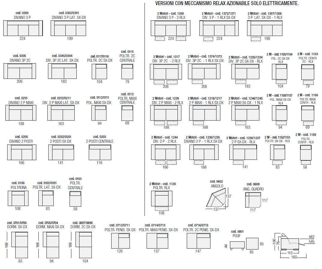 Egoitaliano Угловой диван Relax из кожи с электроприводом sun-id-1495749 - Вид №7