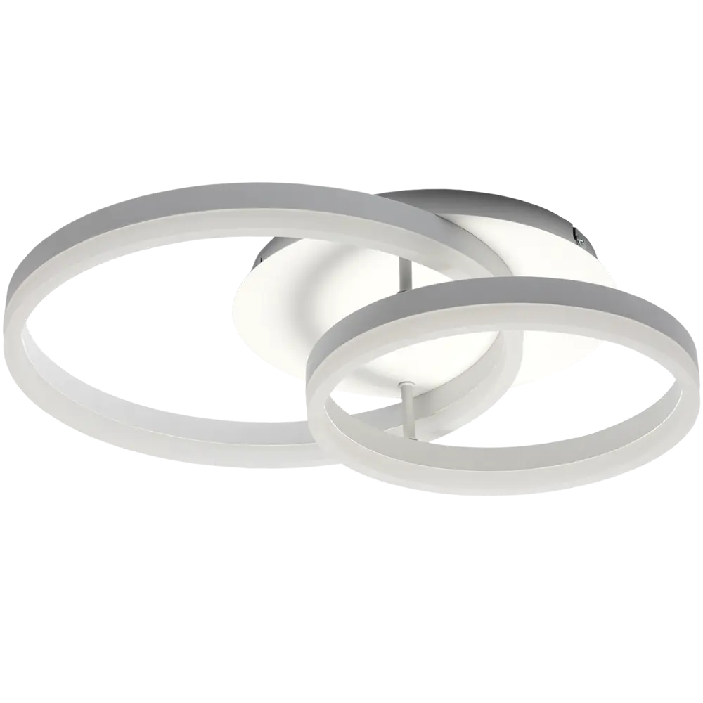 Люстра потолочная светодиодная диммируемая Ritter Eclipse 52082 9 с д/у 56 Вт 14 м² 2700К-6500К цвет белый 84339748 STLM-2020815  - Вид №5