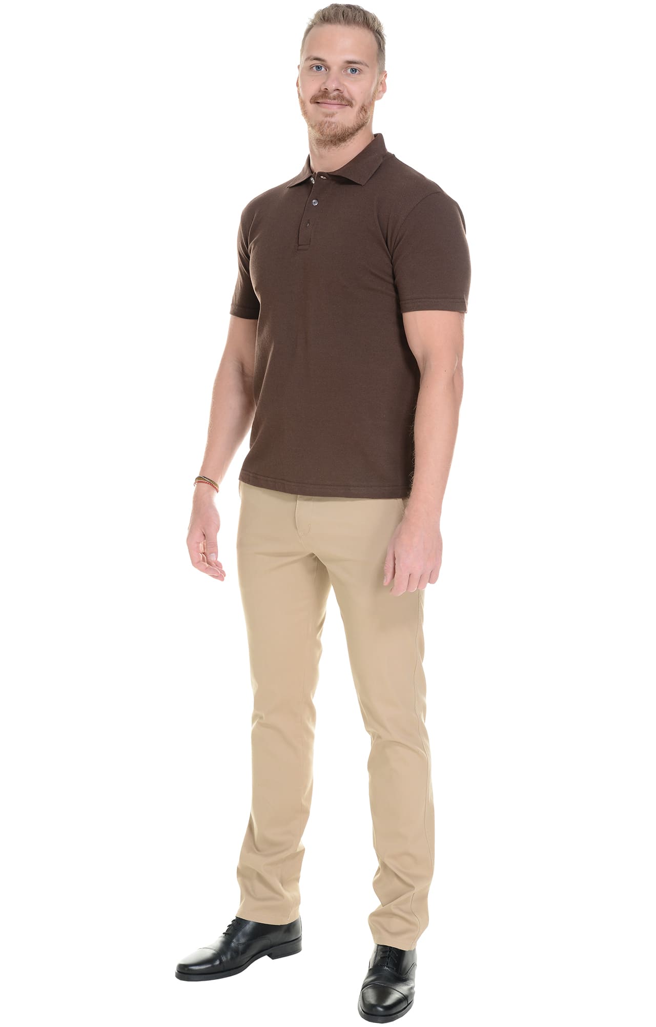 68268 Брюки  мужские beige (бежевые) El-Risto  Одежда для официантов  размер 56/182-188  - Вид №6