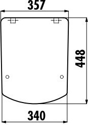 KC2103.01.1100E Крышка с микролифтом КРАСНАЯ SORTI Creavit Sorti  - Вид №1