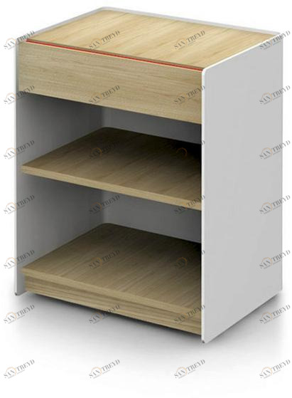 ALKI Низкий офисный ящик для хранения из массива дерева Landa sun-id-1423415