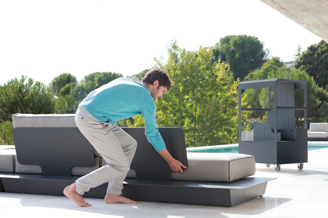 MNST392 Тележка для спинок лава f10 Manutti Air - Вид №1