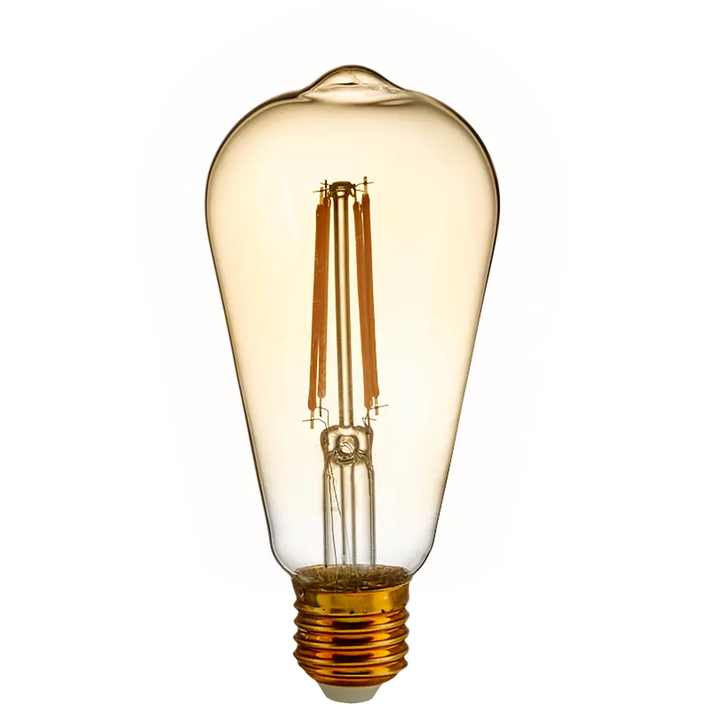 Лампочка филаментная E27 4 Вт теплый белый свет эдисон Santreyd STLM-2120900 - Вид №2