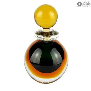 3093 ORIGINALMURANOGLASS Флакон Джудекка - соммерсо - Original Murano Glass OMG 8 см