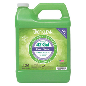 ПР0045455 Шампунь для собак 42:1 Слива 3,78л TROPICLEAN