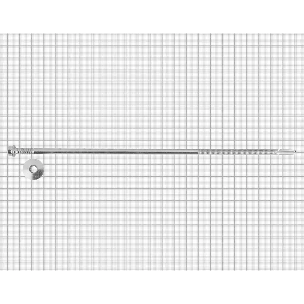Саморез для сэндвич-панелей STANDERS 6.3x240 мм 82004625 STLM-2085329 Santreyd  - Вид №3