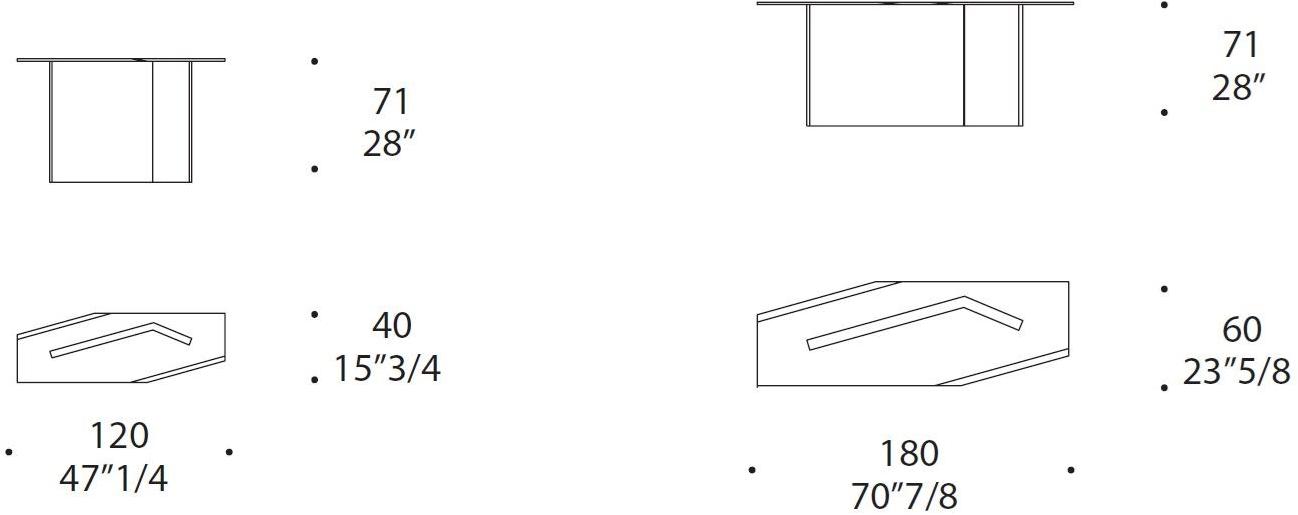 Reflex Консоль из дерева и стекла Cubitum sun-id-1484466 - Вид №3