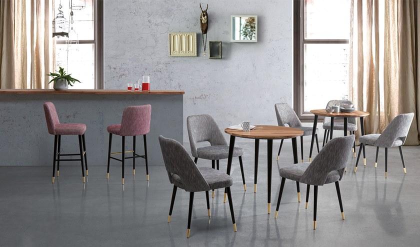 Oliver B. Стул из ткани с открытой спинкой Oliver b. wild sun-id-1422018 - Вид №3